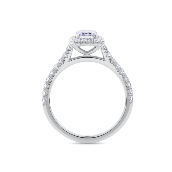 AG.22 | Diamond Halo Engagement Ring