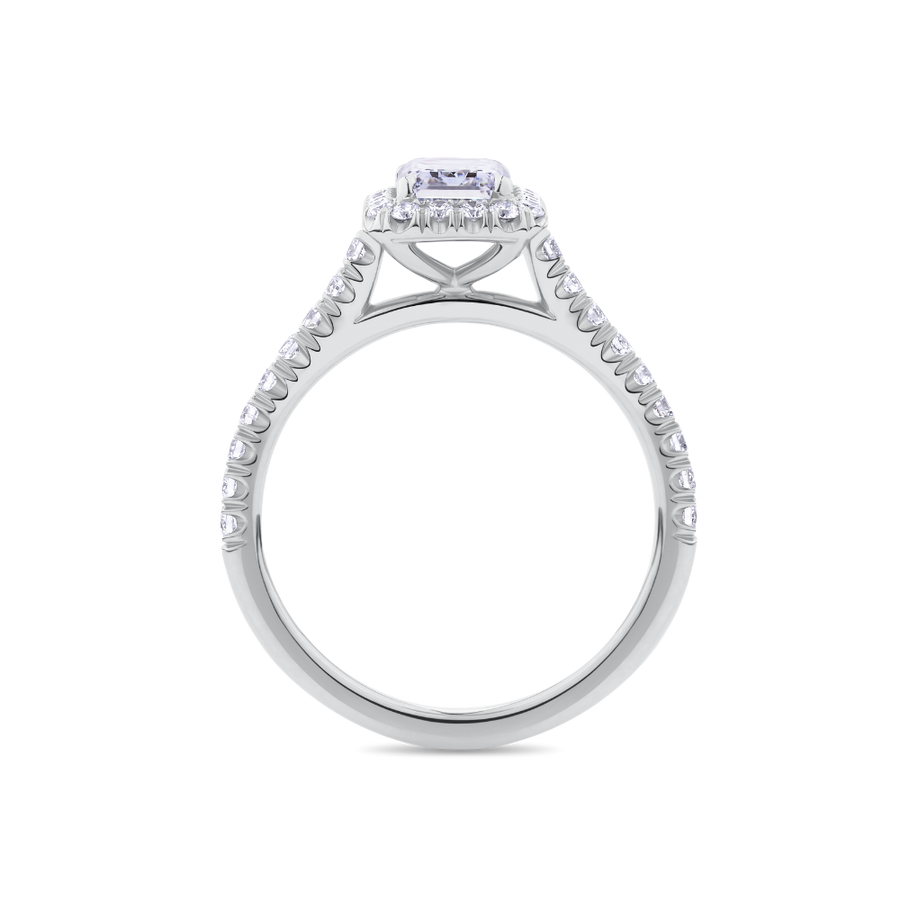 AG.22 | Diamond Halo Engagement Ring