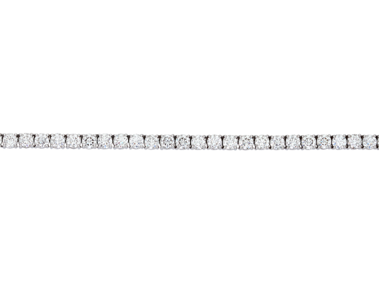 21ct Diamond Tennis Necklace in 18ct Gold