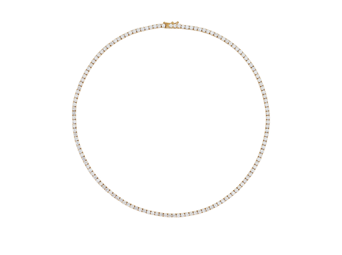 Moyen Diamond Tennis Necklace | YG