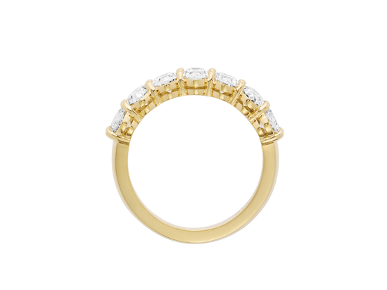 2ct Oval Diamond Eternity Band