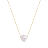 Keshi Pearl Chain Necklace