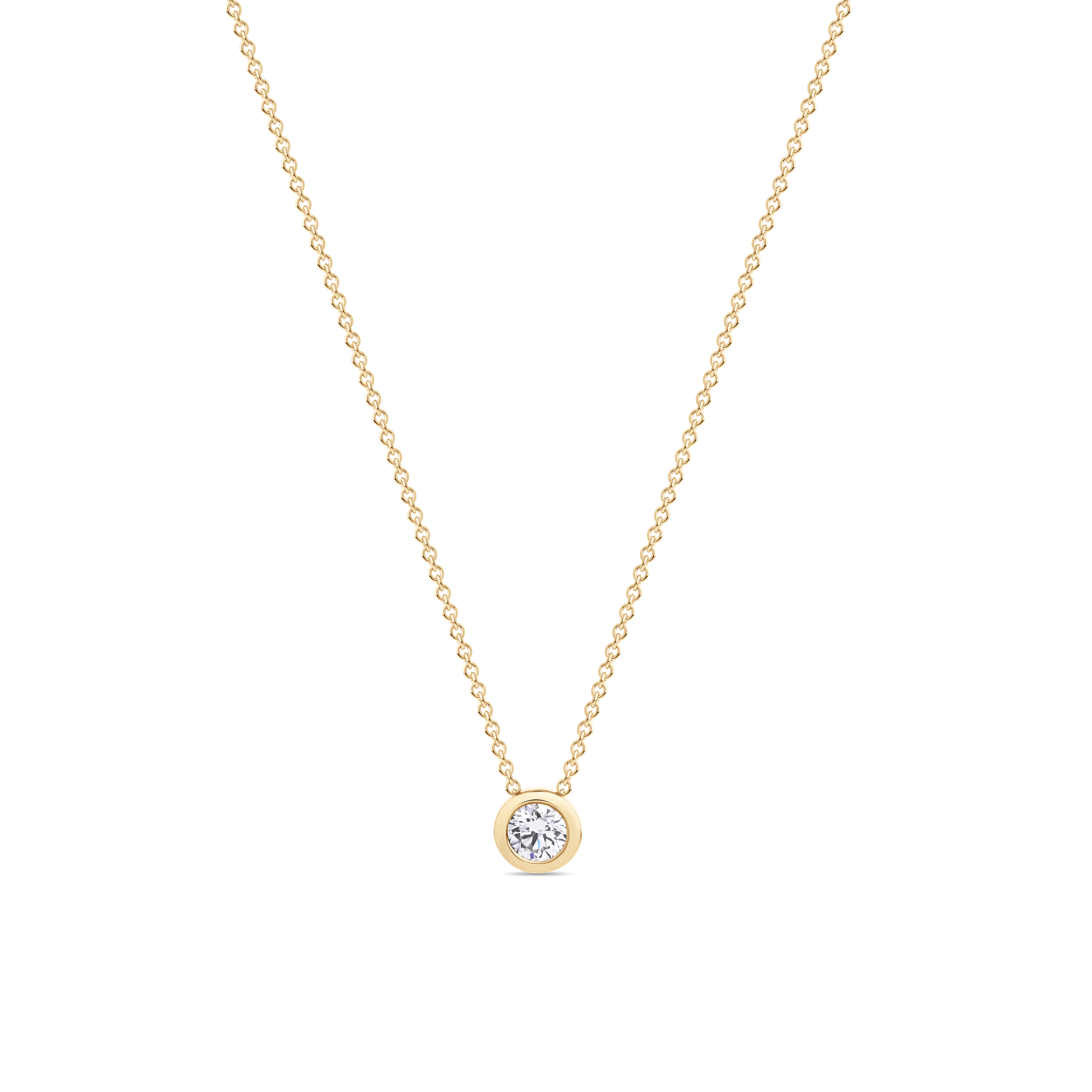 Bezel Set Pendant | Petit