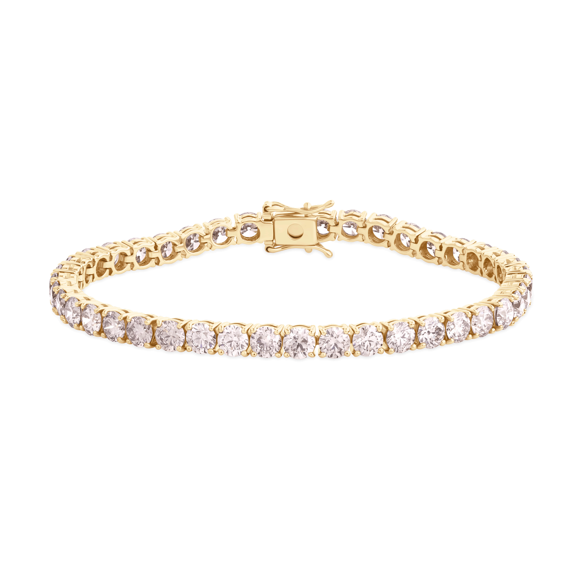 Classic Champagne Diamond Tennis Bracelet | Grand