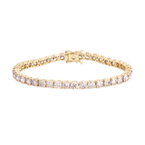 Classic Champagne Diamond Tennis Bracelet | Grand