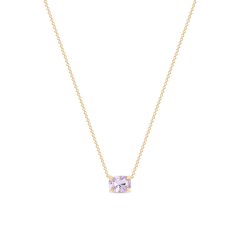 Lilac Sapphire Necklace