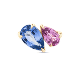 Toi et Moi Sapphire Ring