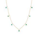 Emerald Drop Necklace