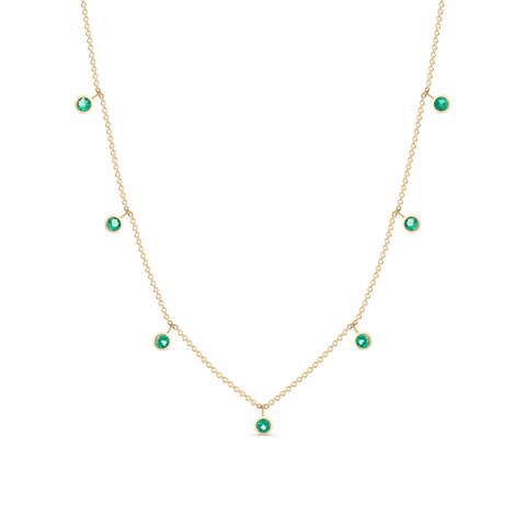 Emerald Drop Necklace