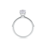 AG.08 | Emerald Cut Solitaire Engagement Ring