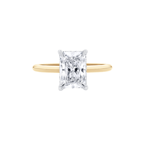 2.01ct Radiant Diamond with Hidden Halo