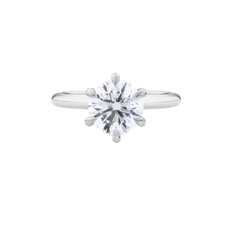AG.05 | Round Brilliant Diamond Solitaire Engagement Ring