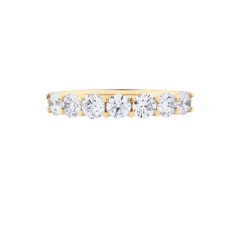 1.35ct Round Brilliant Cut Eternity Ring | YG