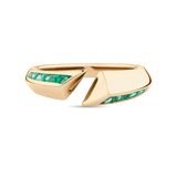 Emerald Art Deco Band