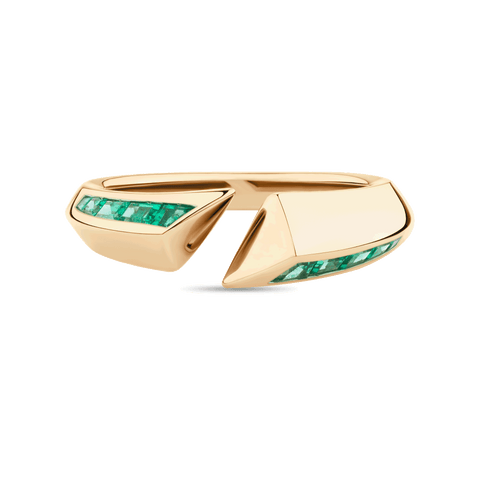 Emerald Art Deco Band