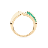 Emerald Art Deco Band