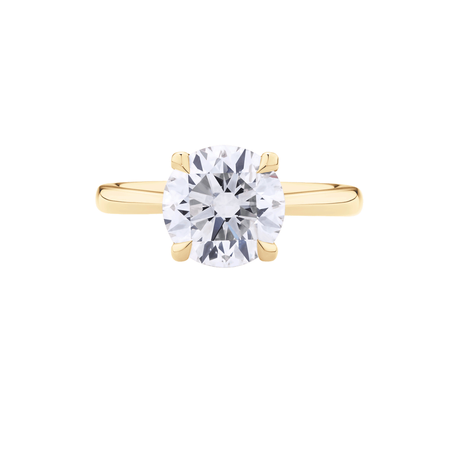 AG.23 | Round Brilliant Diamond Solitaire Engagement Ring