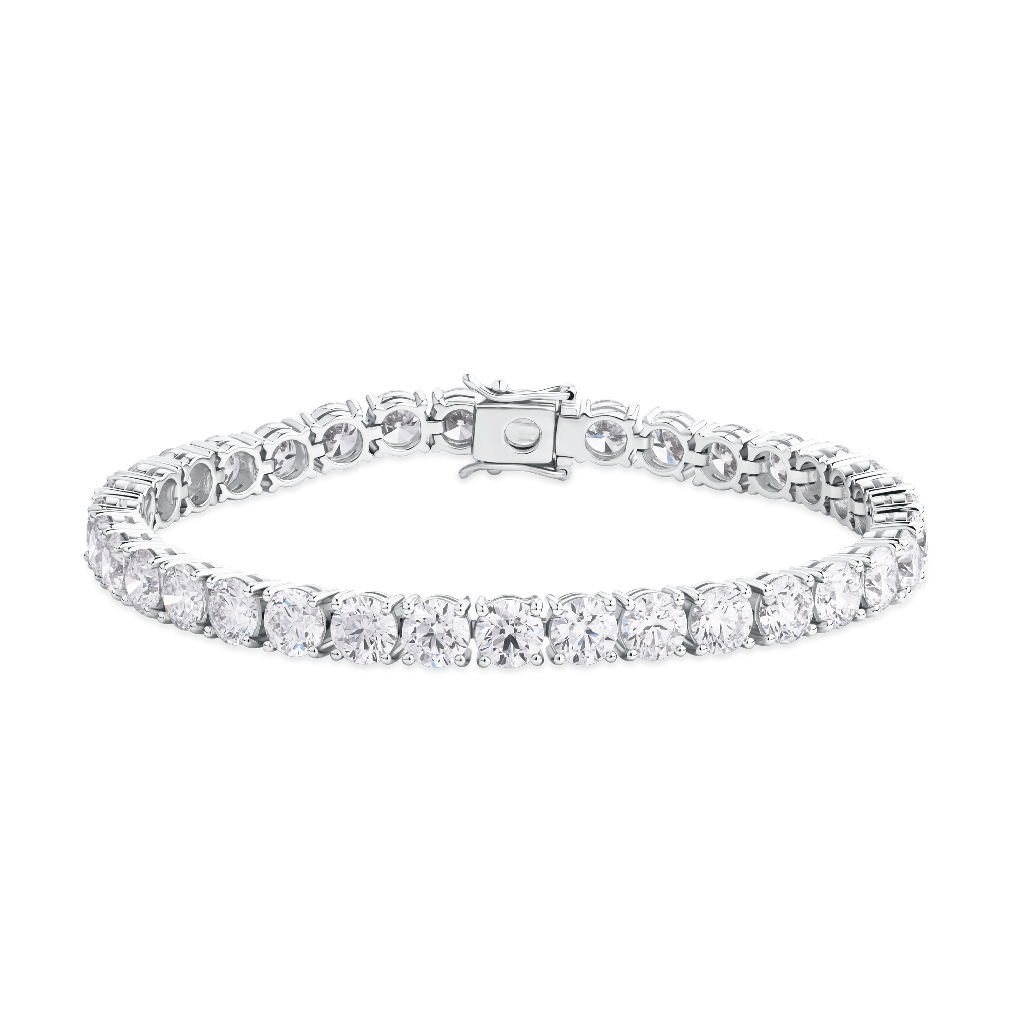 17.7ct Diamond Tennis Bracelet