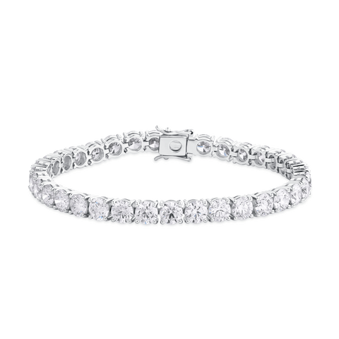 17.7ct Diamond Tennis Bracelet