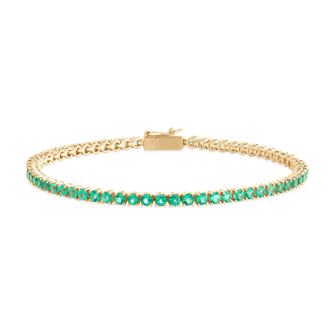 Emerald Tennis Bracelet