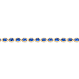 East–West Sapphire Tennis Bracelet