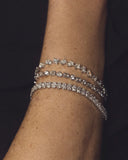 Showpiece Oval Cut Diamond Tennis Bracelet