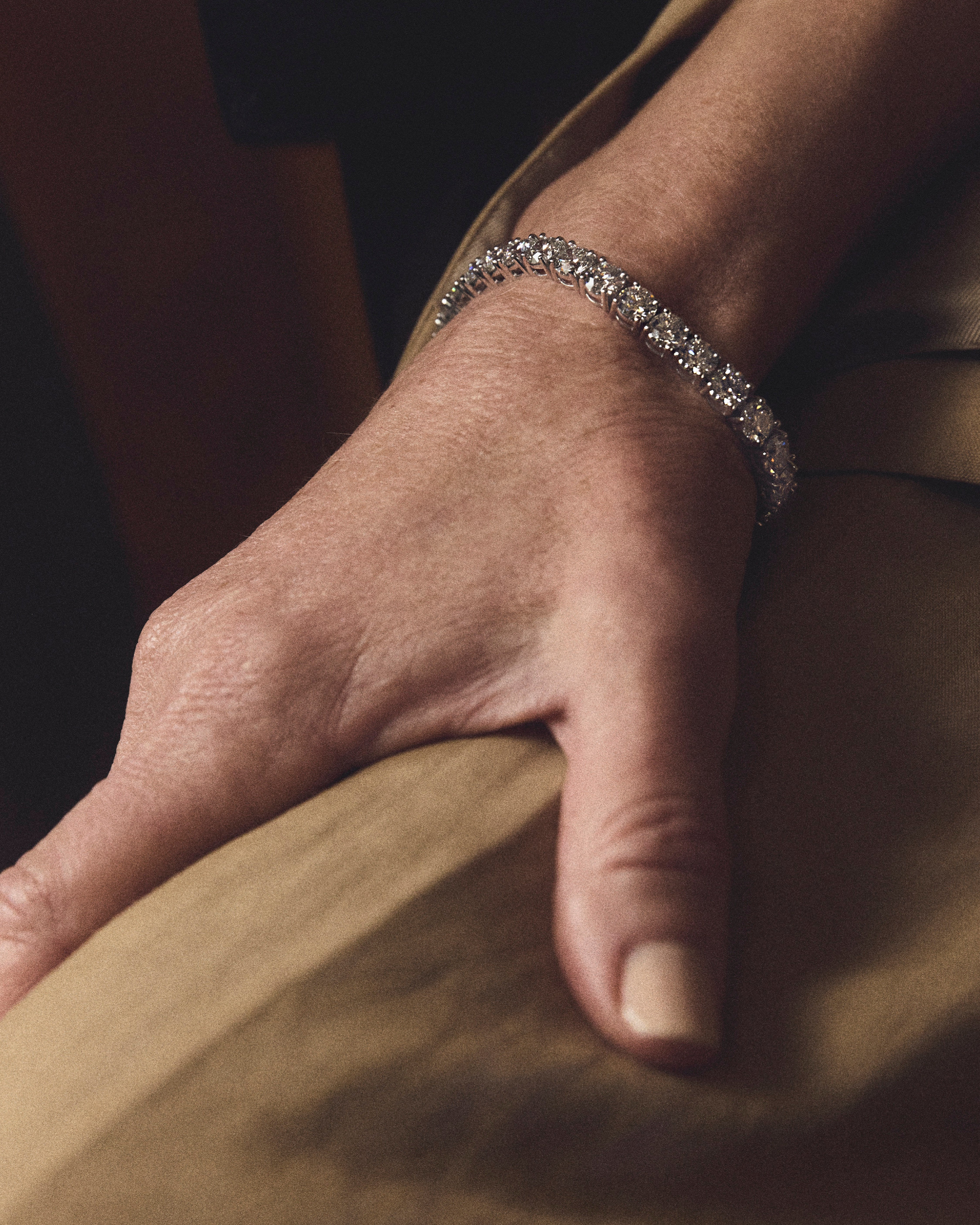 17.7ct Diamond Tennis Bracelet in 18ct White Gold