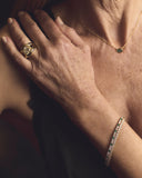 Yellow Diamond Gypsy Ring in 18ct Gold