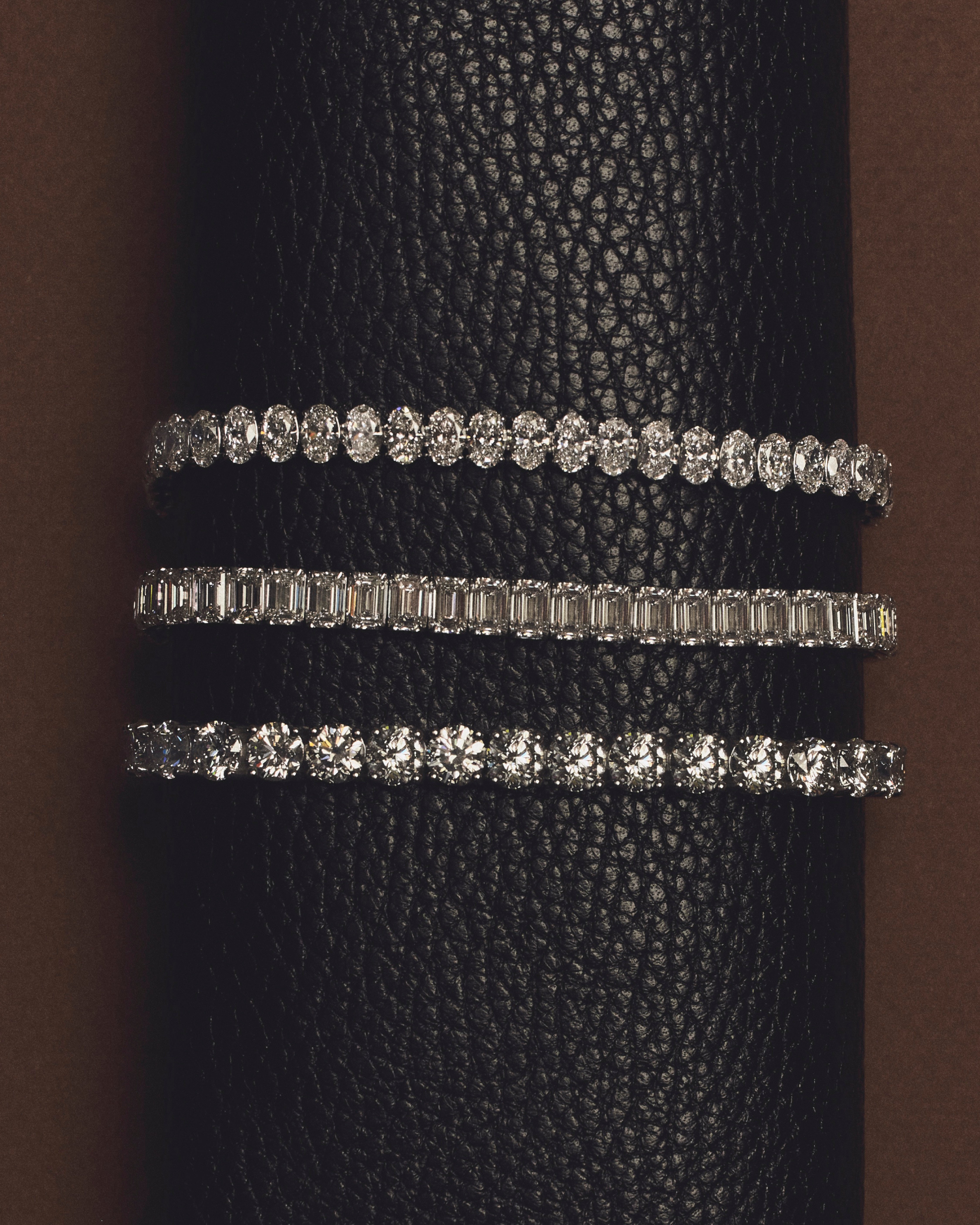 Classic Emerald Cut Diamond Tennis Bracelet | Grand