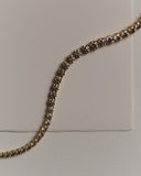 45.17ct Champagne Diamond Graduated Tennis Necklace