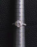 Platinum Diamond Trilogy Engagement Ring
