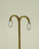Diamond Scallop Hoops | Grand