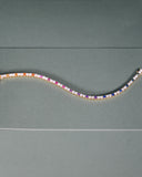 Rainbow Sapphire & Diamond Tennis Necklace