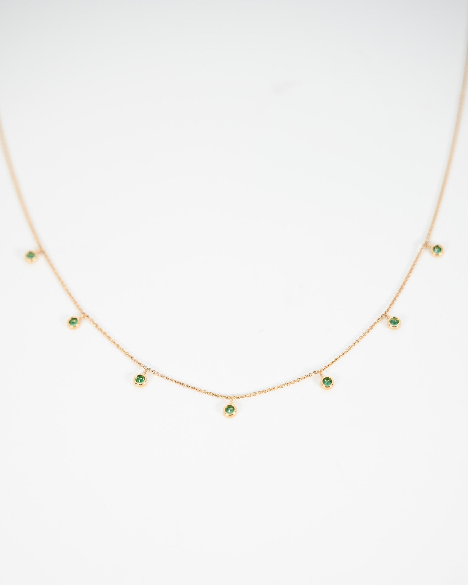 Emerald Drop Necklace