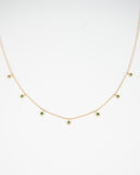 Emerald Drop Necklace