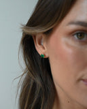 Classic Emerald Studs