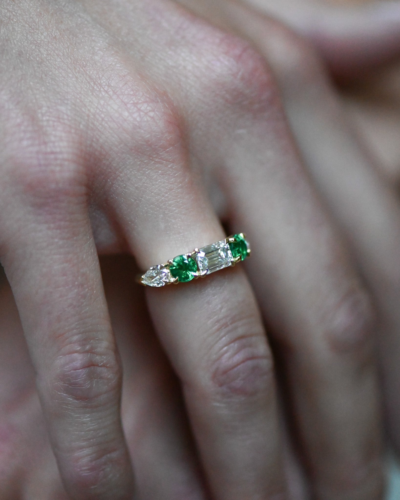 Emerald and Diamond Band