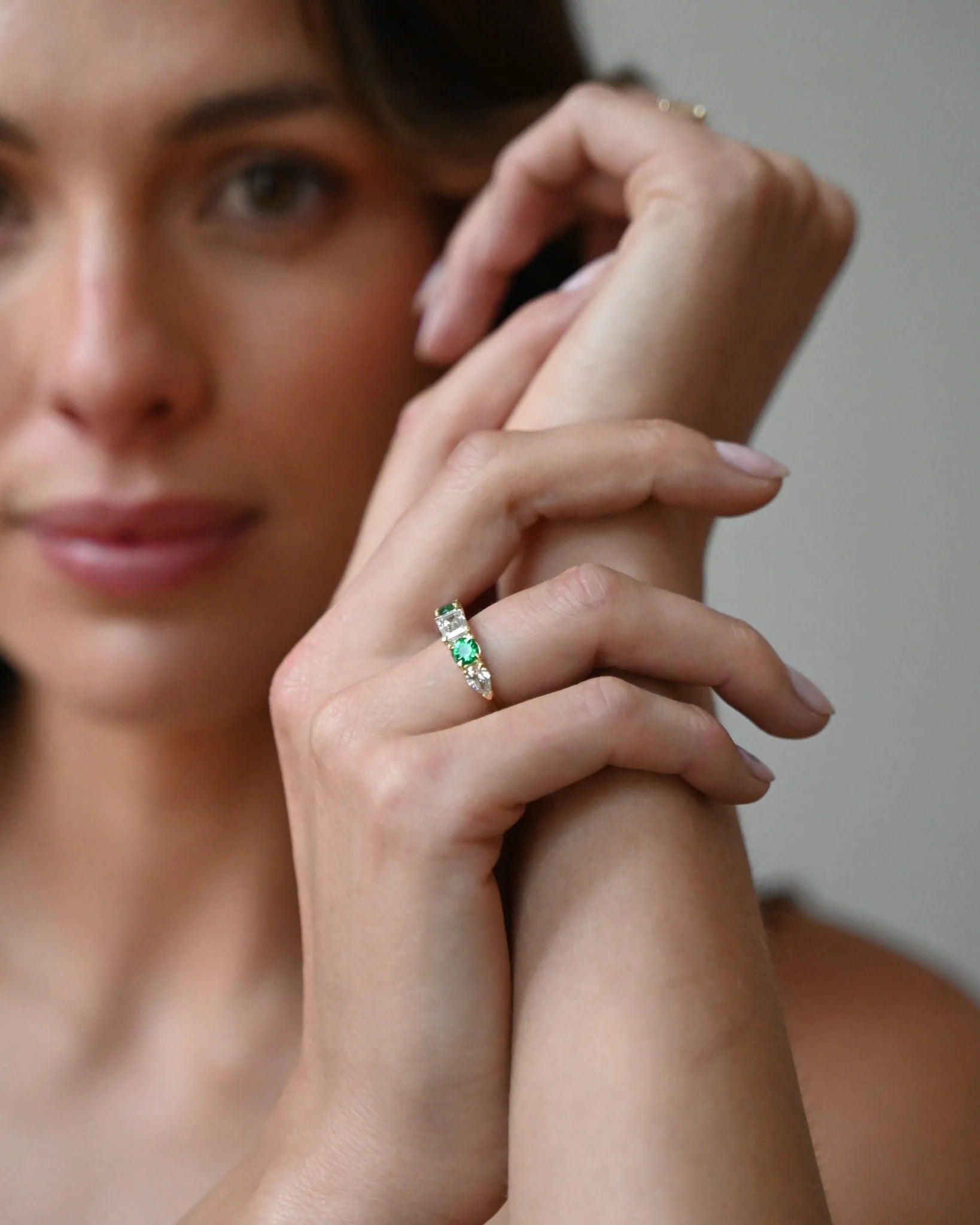 Emerald and Diamond Band