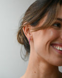 Pink Sapphire Earrings