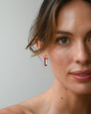 Pink Sapphire Earrings