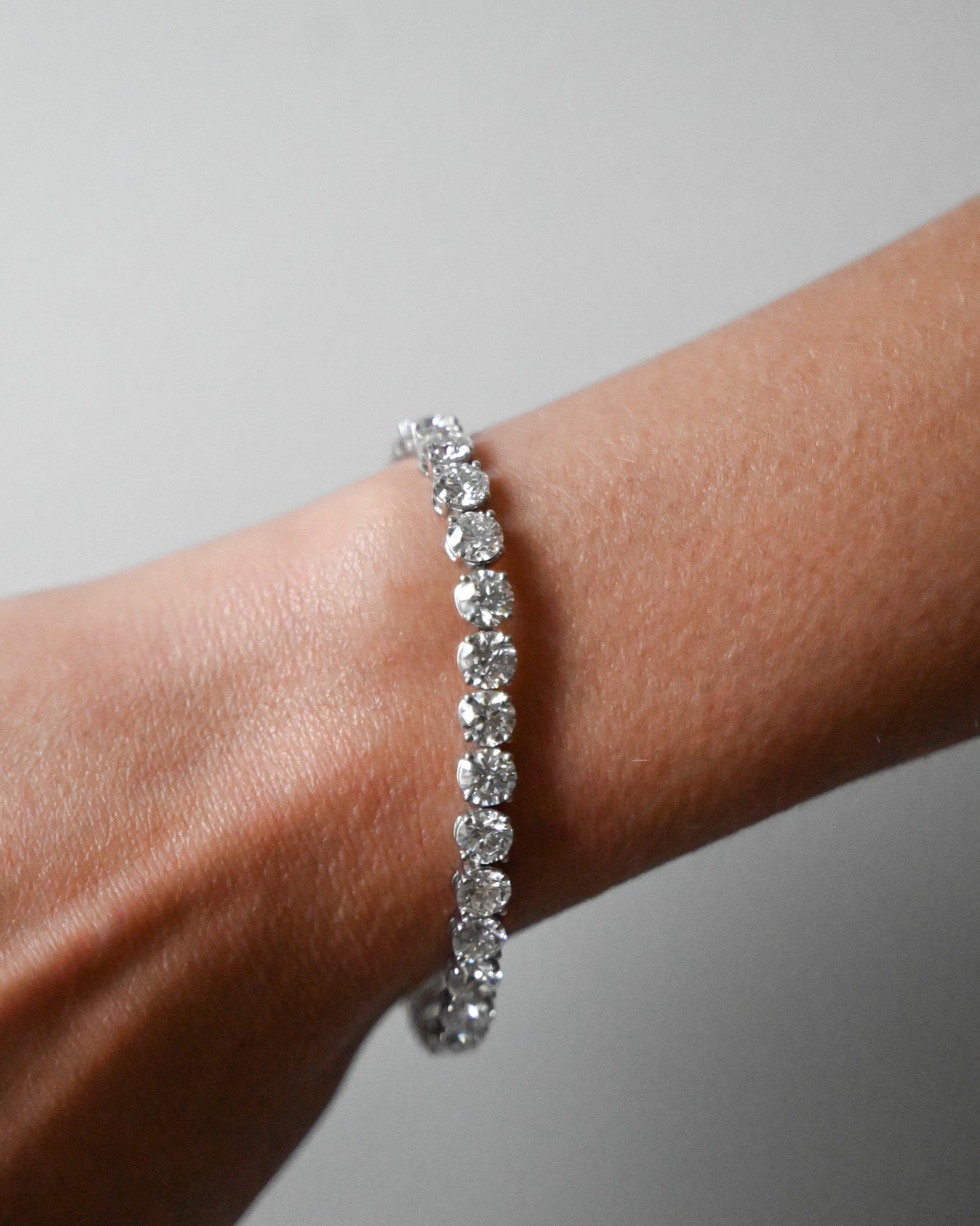 17.7ct Diamond Tennis Bracelet