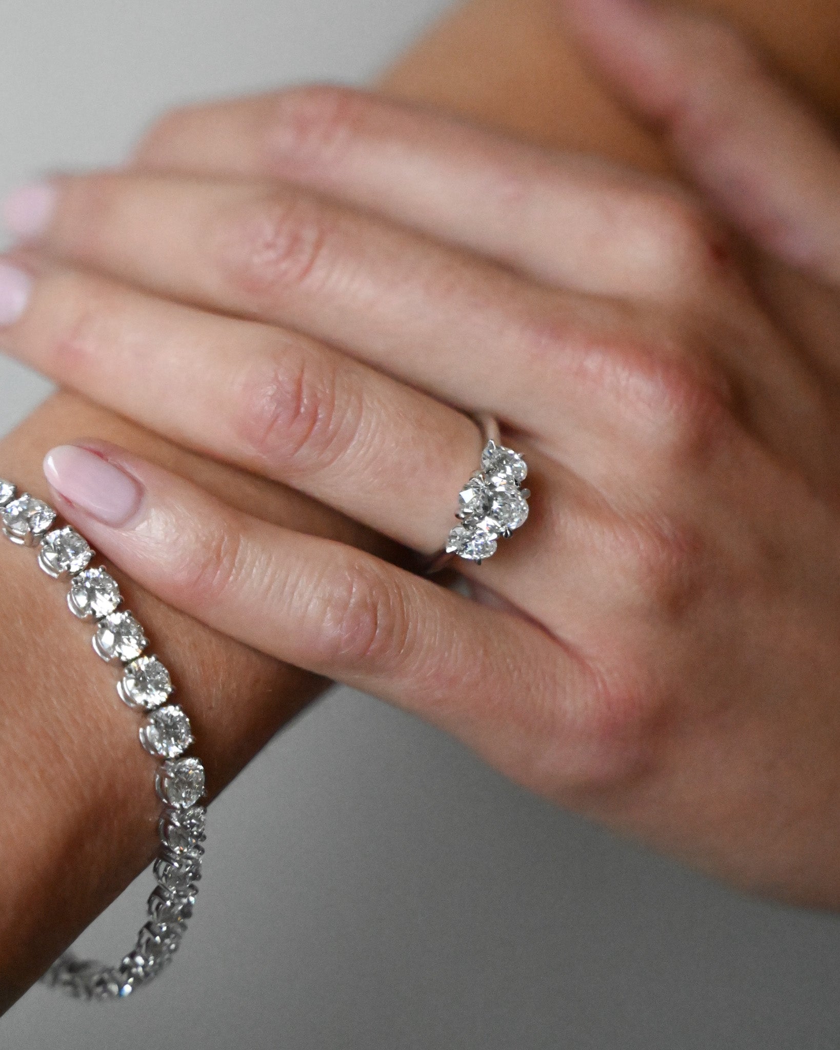 17.7ct Diamond Tennis Bracelet