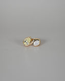 18ct Yellow Gold Two Stone Ring