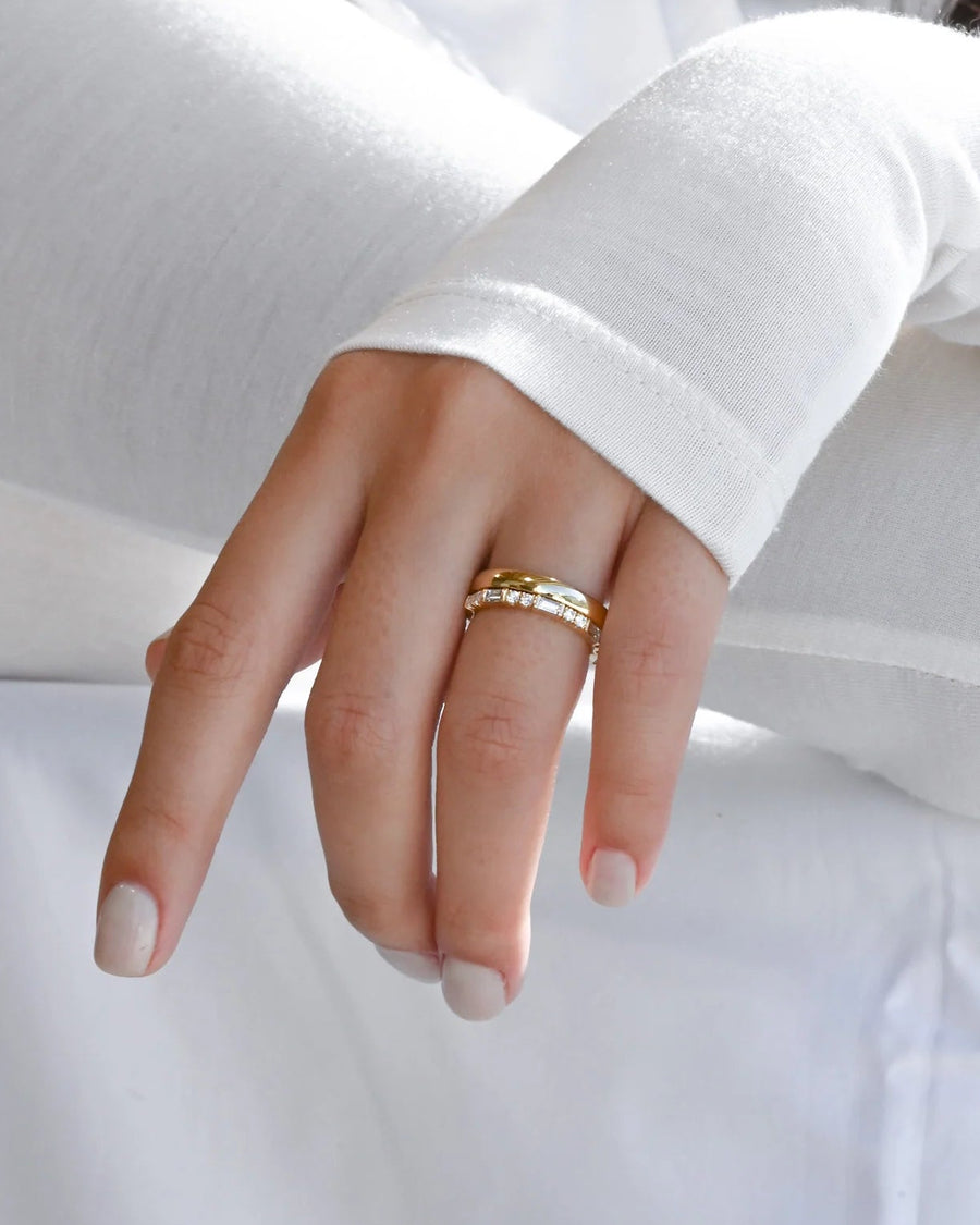 W.25 | Classic Plain Wedding Band in 18ct Gold
