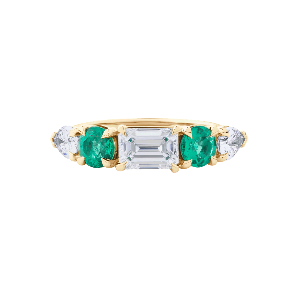 Emerald and Diamond Band