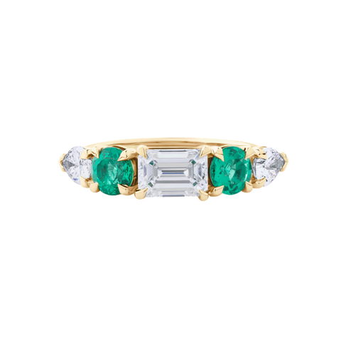 Emerald and Diamond Band