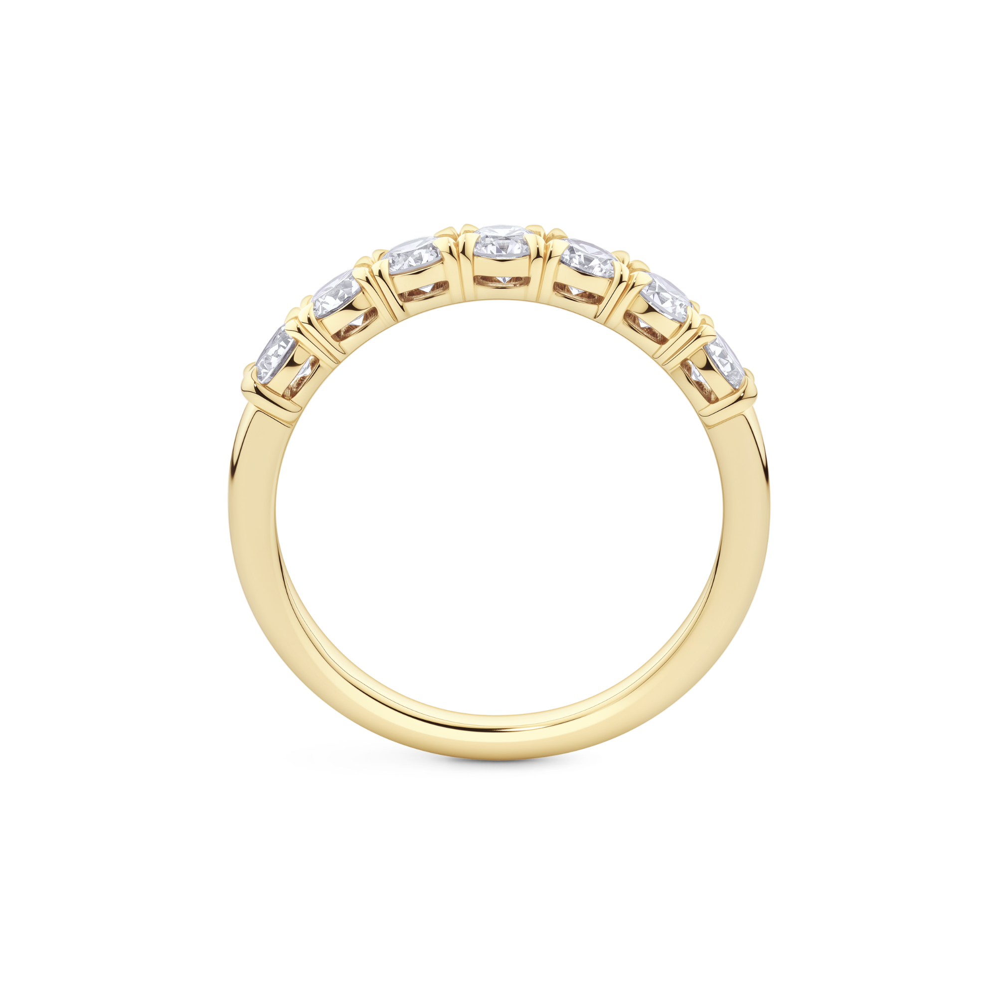 0.82ct Round Diamond Eternity Band in 18ct Gold
