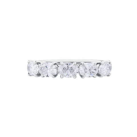 1.58ct Oval Cut East-West Eternity Band