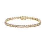 12.09ct Argyle Champagne Diamond Tennis Bracelet