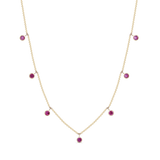 Ruby Drop Necklace